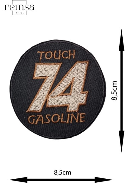 Ütü ile Yapışan Arma - Yama - Patch - 74 Modeli (8,5cm x 8,5cm)
