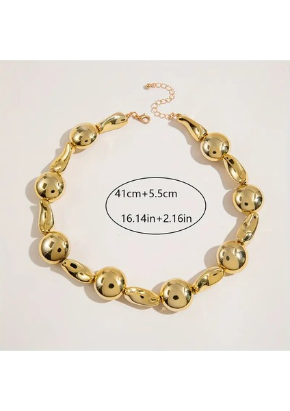 Hip-Hop Tarzı Düzensiz Boncuk Kolye fiyatları