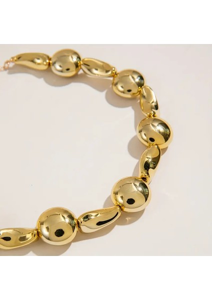 Hip-Hop Tarzı Düzensiz Boncuk Kolye modelleri