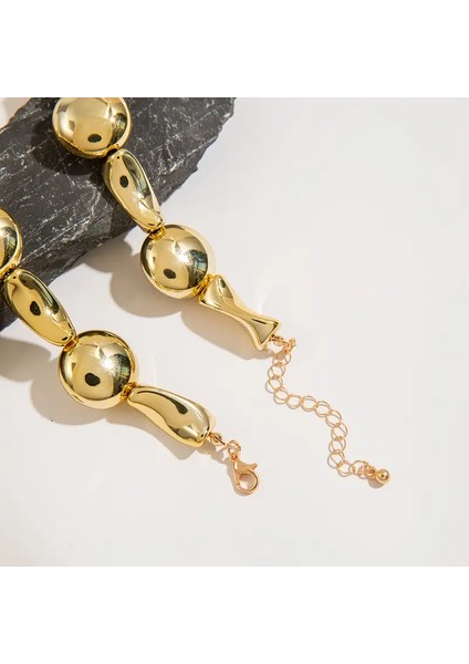 Hip-Hop Tarzı Düzensiz Boncuk Kolye indirimleri