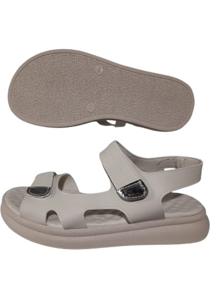 Rahat Cırtlı Alçak Düz Taban Yazlık Kadın Sandalet fırsatları