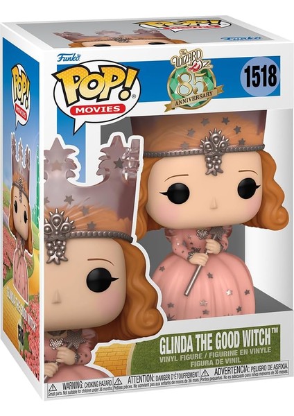 Pop! Filmler: Oz Büyücüsü, Glinda The Good Witch Vinil Koleksiyon Figürü