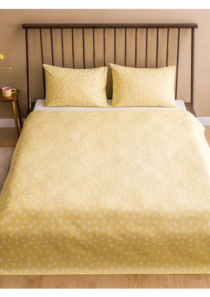 Lcw Home Karişik Çiçek Baskılı Pamuklu Çift Kişilik Pike Seti 200 x 220/50 x 70 cm