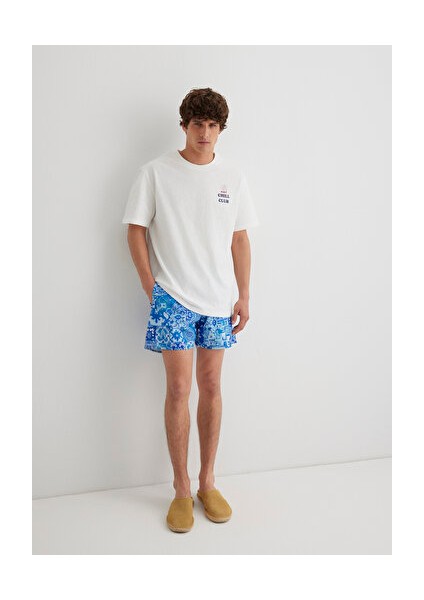 Mavi Kısa Deniz Şortu 0911896-24367