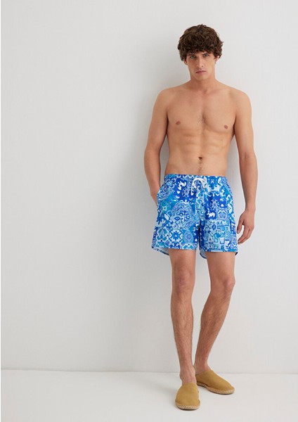 Mavi Kısa Deniz Şortu 0911896-24367 indirimleri