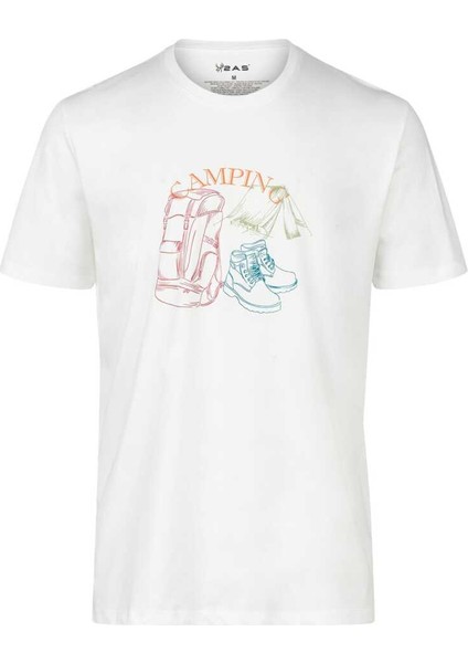 Alex Baskılı Erkek Sıfır Yaka T-Shirt 020