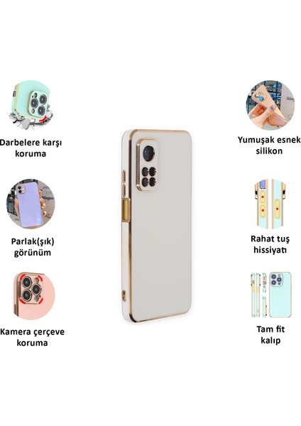 Xiaomi Mi 10T/MI 10T Pro Kılıf Kenar Detaylı Yumuşak Parlak Silikon fiyatları