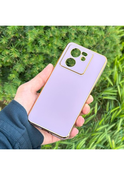 Xiaomi 13T/13T Pro Kılıf Kenar Detaylı Yumuşak Parlak Silikon modelleri