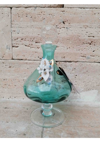 White Crystal Murano Karaf