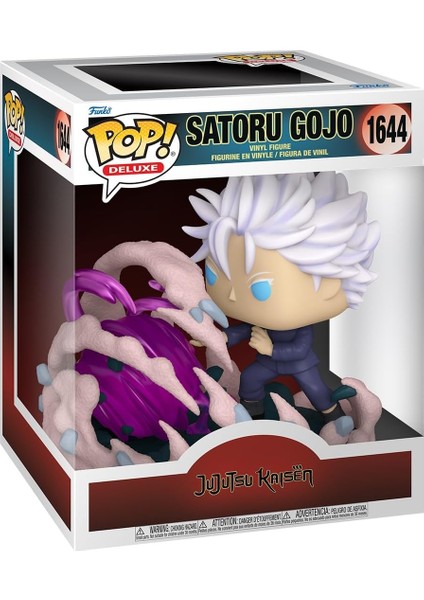 Pop! Deluxe: Jujutsu Kaisen, Satoru Gojo (Ht: Mor) Vinil Koleksiyon Figürü