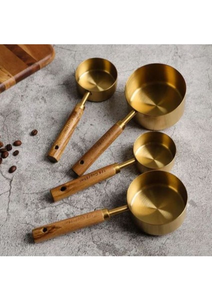 Rustik 4'lü Ölçü Kaşığı (15, 60, 80, 125 Ml) fiyatları
