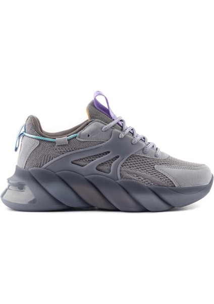 25-Care Lila Bağlı Memory Foam Taban Kadın Sneaker Spor Ayakkabı