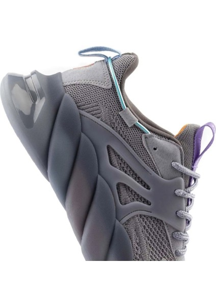 25-Care Lila Bağlı Memory Foam Taban Kadın Sneaker Spor Ayakkabı