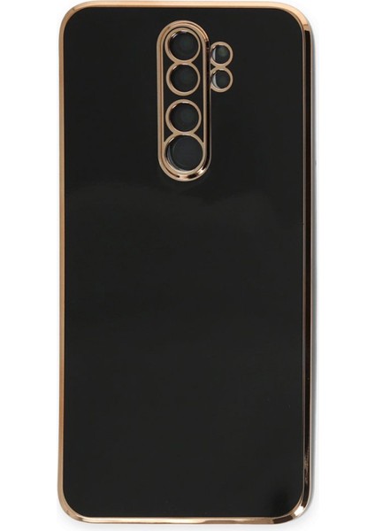 Xiaomi Redmi Note 8 Pro Kılıf Kenar Detaylı Yumuşak Parlak Silikon