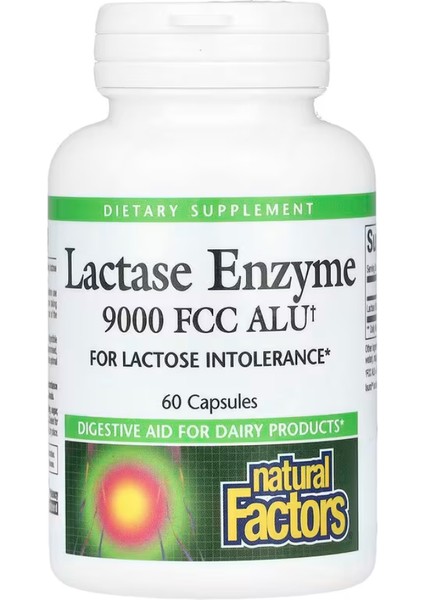 Lactase Enzyme, 300 mg , 60 Capsules
