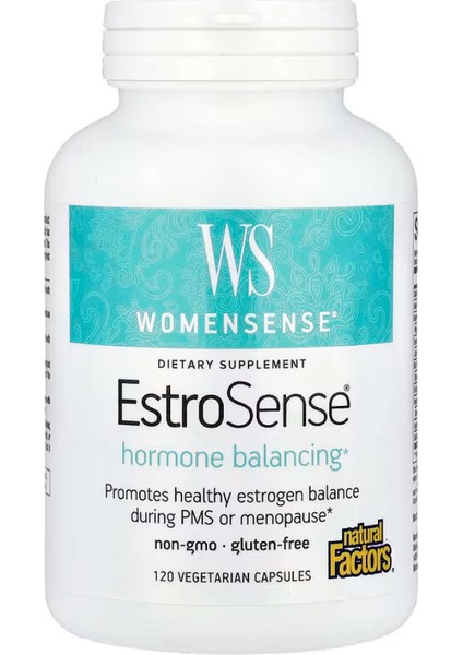 Womensense, Estrosense, 120 Vegetarian Capsules