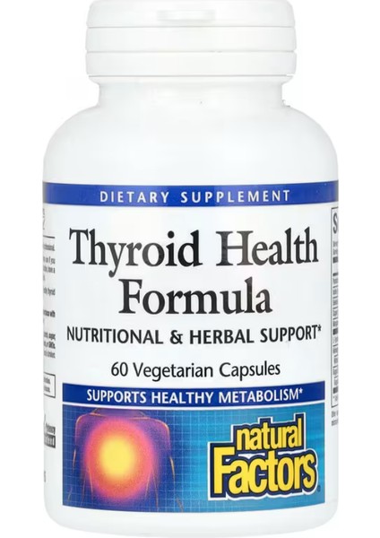 Thyroid Health Formula, 60 Vegetarian Capsules