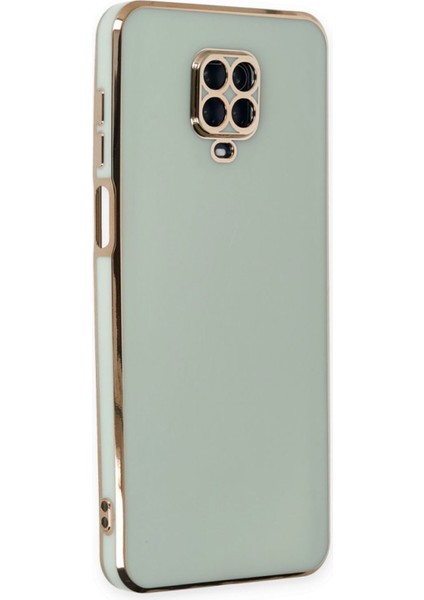Xiaomi Redmi Note 9 Pro Kılıf Kenar Detaylı Yumuşak Parlak Silikon