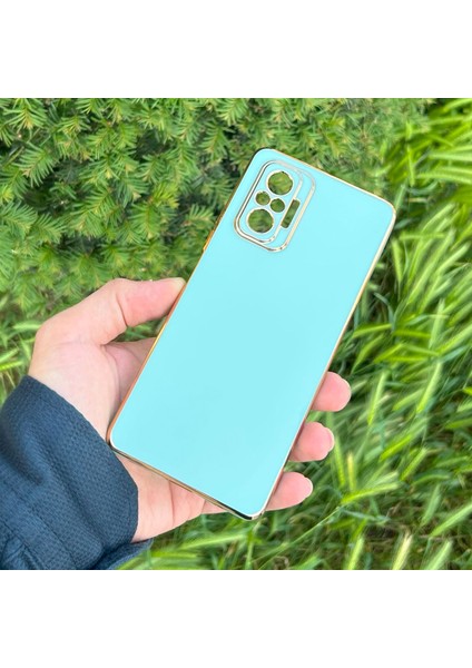 Xiaomi Redmi Note 10 Pro Kılıf Kenar Detaylı Yumuşak Parlak Silikon