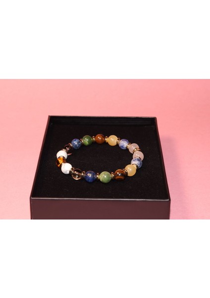 Sertifikalı Doğal Taş Öğrenci Bilekliği fiyatları