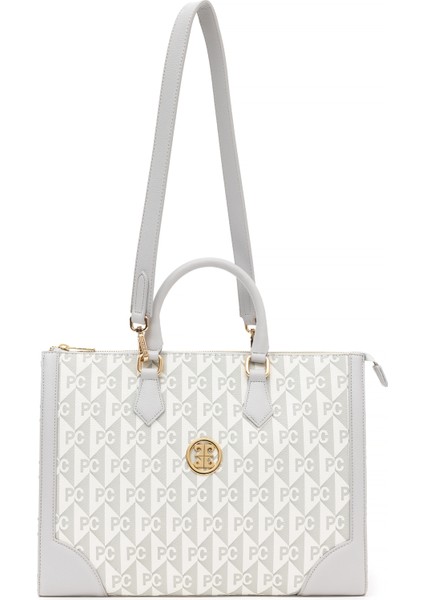 Kadın Gri Evrak Çantası 50290022-VR024