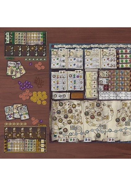 Journey Board Game - Evrimsel Strateji Keşif ve Keşif Oyunu, Çocuklar ve Yetişkinler Için Macera Oyunu, 14 Yaş ve Üzeri, 1-4 Oyuncu, 30-120 Dakika Oyun Süresi, Made By Thundergryph Games