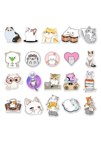 Su Geçirmez Opak Sticker Seri : 5