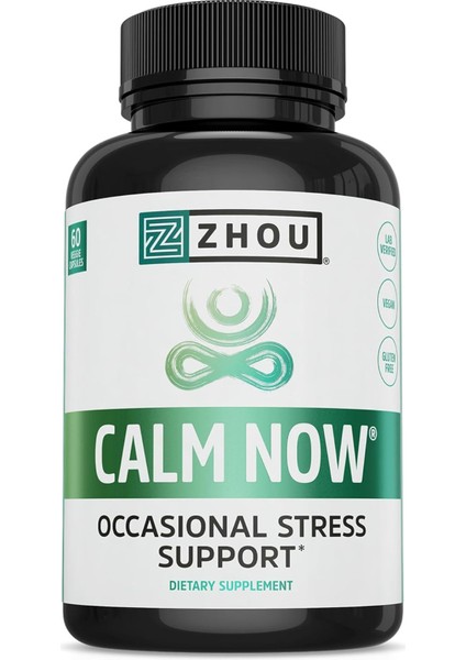 Calm Now Stress Support 60 Veg Capsules
