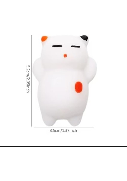 Adet Sevimli Squishy Kedi Oyuncaklar, Sukuşi Yumuşak , Önleyici Oyuncaklar, Çocuklar ve Yetişkinler Için Sıkmalı Oyuncaklar, , Kawaii Cats, Tembel Kedi
