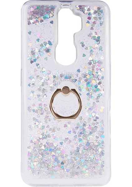 Oppo A5 2020 Kılıf Fyg Milce Kapak-Gümüş