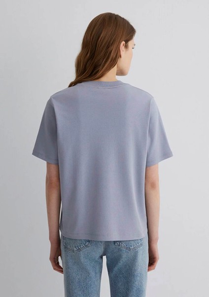 Mv Baskılı Mor Kadın T-Shirt M1613148-81919 fırsatları