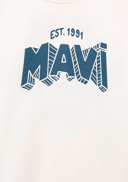 Oversize Kırık Beyaz Erkek Çocuk T-Shirt M6610339-70057 fiyatları