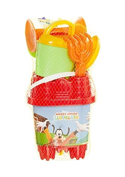 1564 Mickey Mouse Büyük Kale Kova Set, Çok Renkli