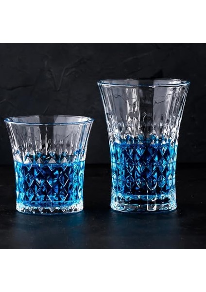 234 12'li Cam Bardak Seti - Su, Kahve, Meşrubat Bardağı - Su, Bardak Takımı 200ML - 260ML - 365ML