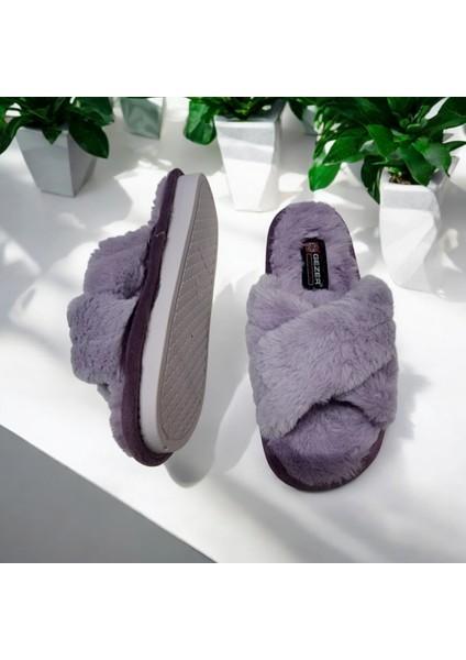 Sessiz Taban Çapraz Kışlık Peluş Terlik fiyatları