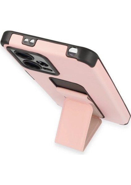 Xiaomi Poco X5 5g Kılıf Mega Standlı Silikon - Pudra Ynsmr fırsatları