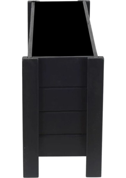 Ahşap Dış Mekan Saksısı Dekoratif Saksı Büyük Boy Hazır Kurulu 100CM x 30CM Yükseklik 50CM fırsatları