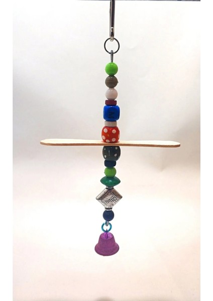 Trendme Zilli Fırdöndü Kafes Kuş Oyuncağı