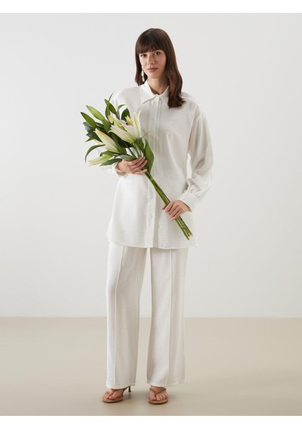 Lcw Modest Oversize Kadın Gömlek Tunik (S5) fiyatları