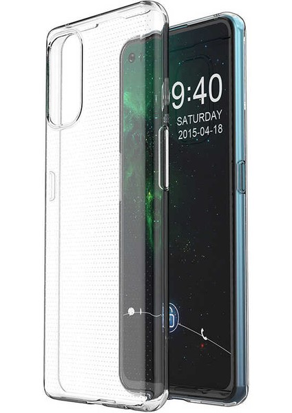 Realme 7 Pro Kılıf Süper Silikon Kapak-Renksiz fırsatları