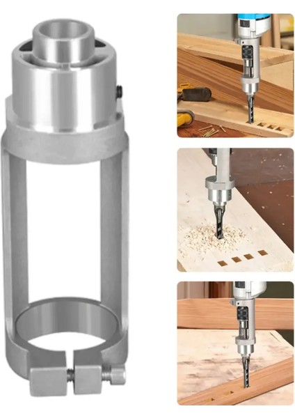 Marangoz Kare Delik Açma Matkap Ucu Adaptörü