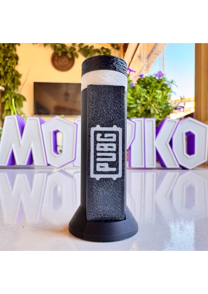 Pubg Tasarım Yükseklik Ayarlı Ekran Kartı Destek Aparatı,ekran Kartı Tutucu Pubg Siyah