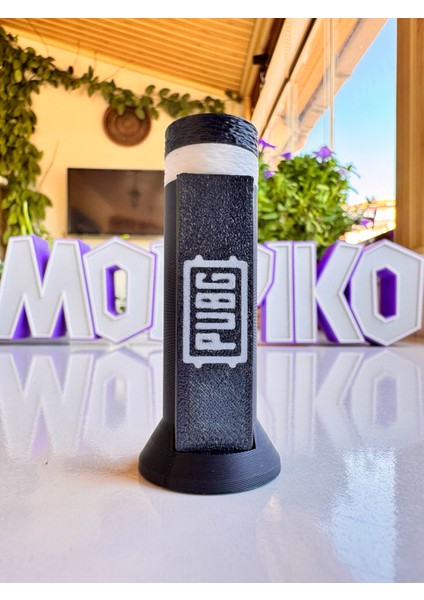 Pubg Tasarım Yükseklik Ayarlı Ekran Kartı Destek Aparatı,ekran Kartı Tutucu Pubg Siyah
