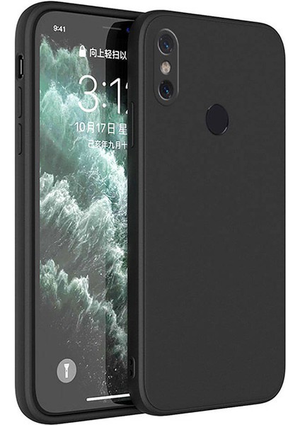 Xiaomi Redmi 6 Pro Kılıf Fyg Premier Silikon Kapak-Siyah