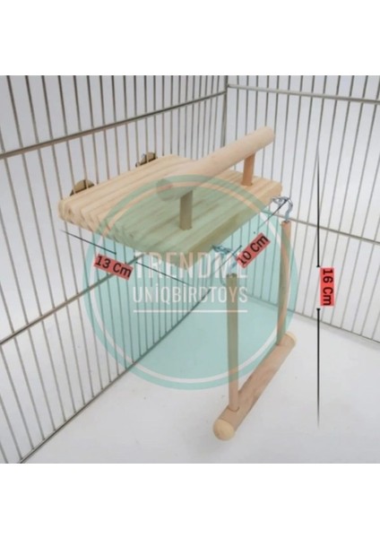 Trendme Ahşap Salıncaklı Kuş Kafesi Salıncaklı Oyun Parkuru fiyatları