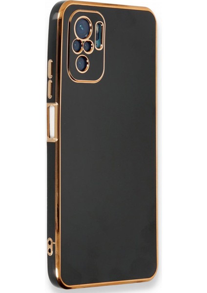 Xiaomi Redmi Note 10/note 10S Kılıf Kenar Detaylı Yumuşak Parlak Silikon
