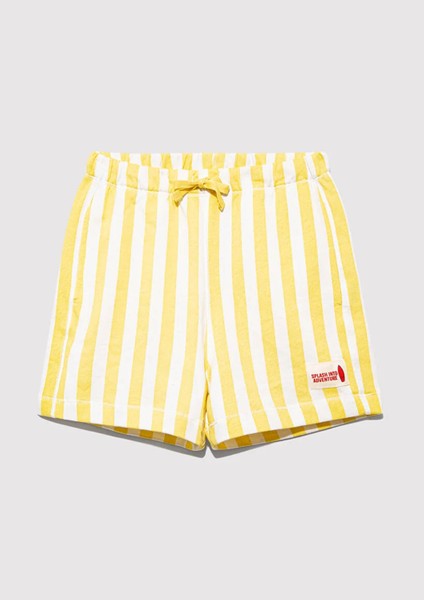 ÇİZGİLİ ÖRME ŞORT