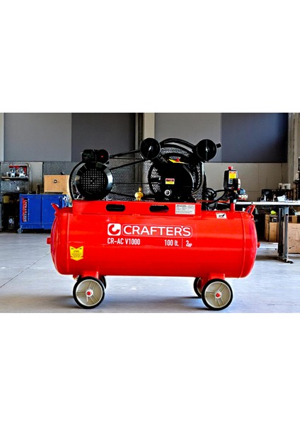 Crafters Cr-Ac V1000 100 Lt Hava Kompresörü 2,0 Hp