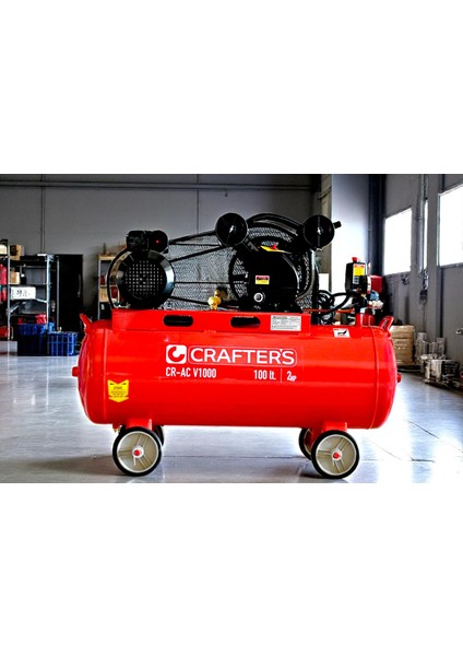 Crafters Cr-Ac V1000 100 Lt Hava Kompresörü 2,0 Hp
