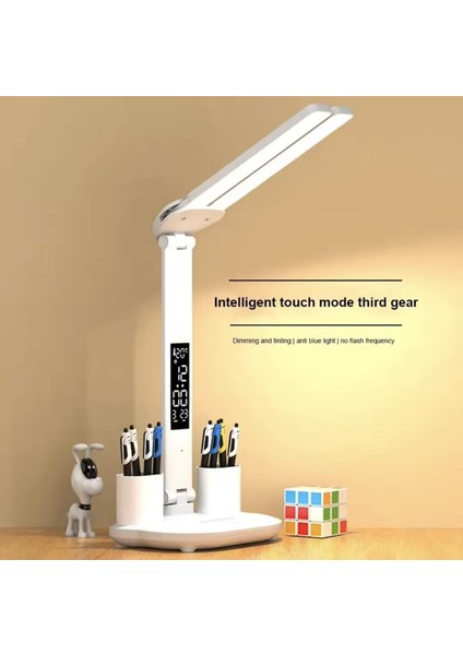 - Saatli - Kalemlikli - Dokunmatik Masa Lambası indirimleri